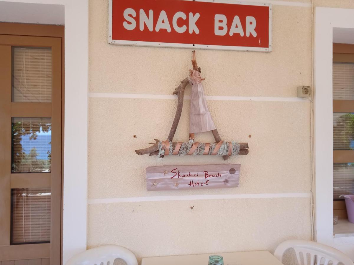 Skoutari Beach Hotel Exterior foto